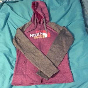 North Face zipper jacket. Excellent condition!!